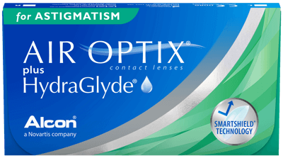 Air Optix Plus Hydraglyde for Astigmatism 6 pk