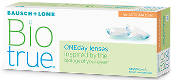 BioTrue ONEday for Astigmatism kontaktlinser